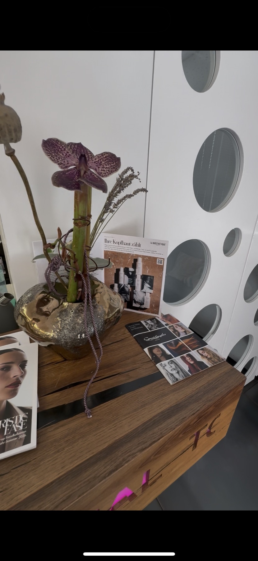 Einblick in unseren Salon